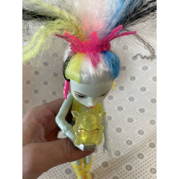 2016 Monster High Doll Electrified High Voltage Frankie Stein Working Condition - Picture 4 of 8
